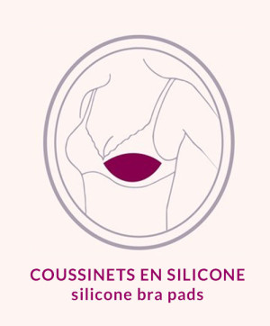 Coussinets en Silicone Allure Push up La Plume Soyelle Transparent