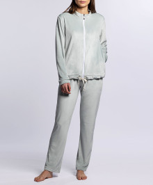 Pyjamas : Velvet pyjama set ONE VELOURS PYV lichen