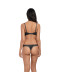 Tanga Wacoal Lace Perfection charcoal gris anthracite WE135007 CHL 4