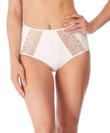 Invisibles : High-waisted cotton briefs