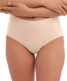 High-waisted invisible briefs
