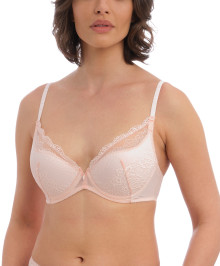 SEXY LINGERIE : Push-up plunge bra underwired
