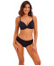 Soutien gorge sans armatures contour Wacoal Inès Secret noir WE601008 BLK 1