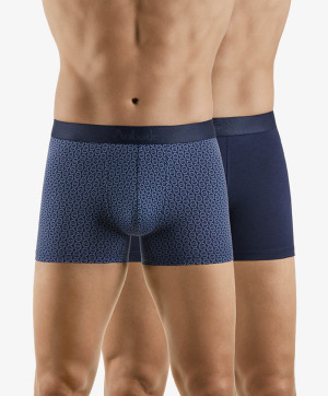 Pack 2 boxers Aubade Mini menottes+ Uni marine Underwear Aubade Men XB58T/MINI