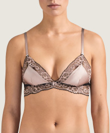 Sexy Underwear : Wire free triangle bra