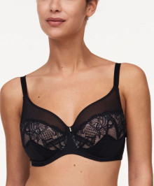 LINGERIE : Full cup underwire bra + size