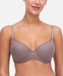 Full cup moulded bra + size