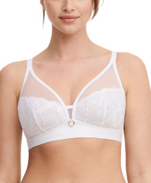 LINGERIE : Soft cup support bra + size
