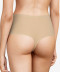 String haut grande taille Chantelle Soft Stretch nude C11390 0WU dos