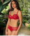 Soutien gorge corbeille grande taille Lise Charmel Dressing Floral rouge BCC3088 DS 2