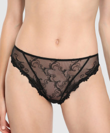 LINGERIE : Briefs with opaque back 