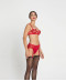 Soutien gorge corbeille Lise Charmel Glamour Couture rouge ACH3007 GD 14