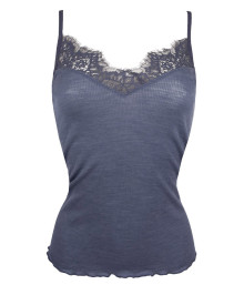 Silk and wool cami top