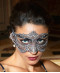Masque sexy Lise Charmel Déesse en Glam marine argent AIH9015 MA 3
