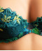 Soutien gorge coque moulé Lise Charmel Grâce Aquatique floral aqua ACH8593 FA 1