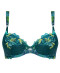 Soutien gorge coque moulé Lise Charmel Grâce Aquatique floral aqua ACH8593 FA 100