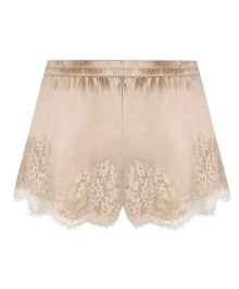 Shorts & Trousers : Silk shorts
