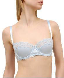 Sexy Underwear : Silk half cup bra